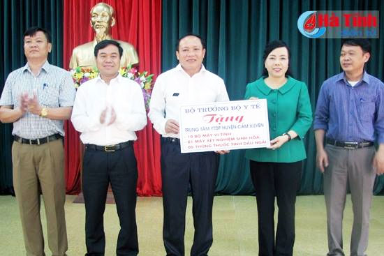 Chương trình chung tay với Y tế cộng đồng của HMSP Pharma tại Hà Tĩnh